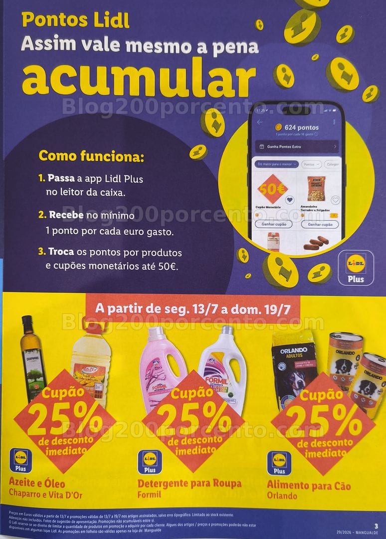 Antevisão Folheto LIDL Mangualde Extra Promoções até 19 julho