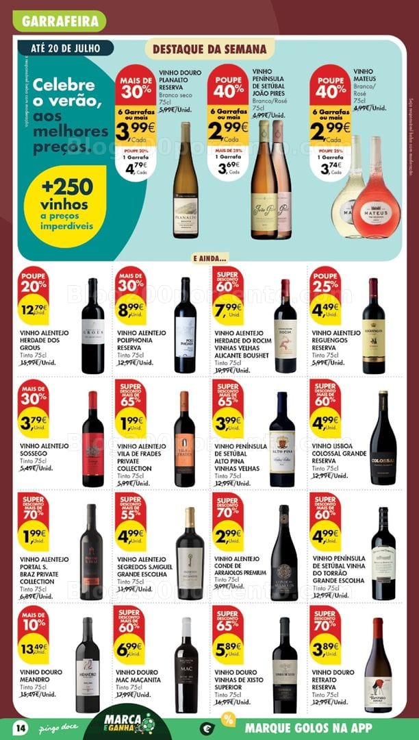 Antevisão Folheto PINGO DOCE Madeira Promoções de 7 a 13 julho