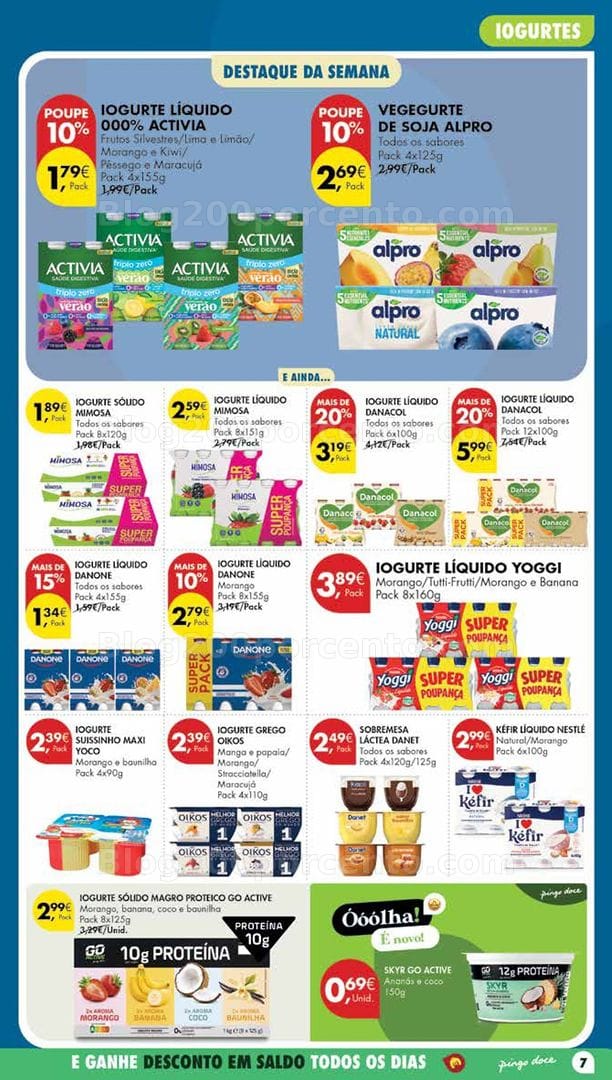 Antevisão Folheto PINGO DOCE Madeira Promoções de 7 a 13 julho