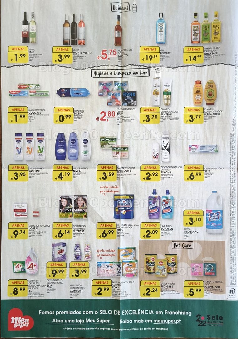 Antevisão Folheto MEU SUPER Promoções de 9 a 20 julho
