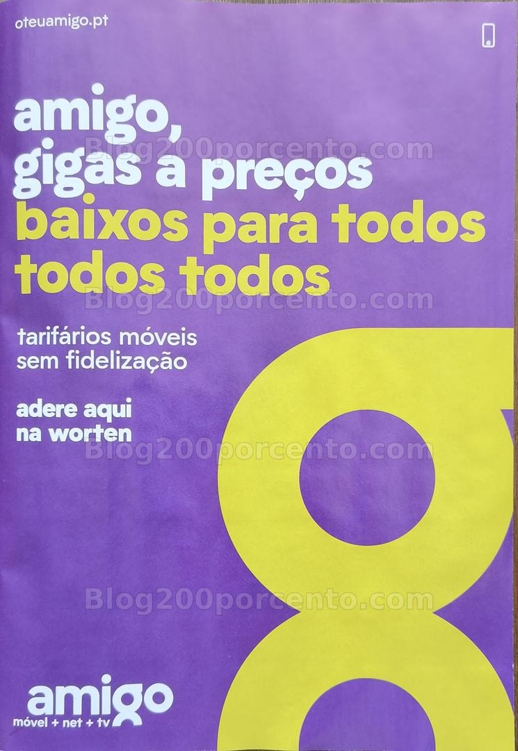 Antevisão Folheto WORTEN Mobile Promoções até 31 julho