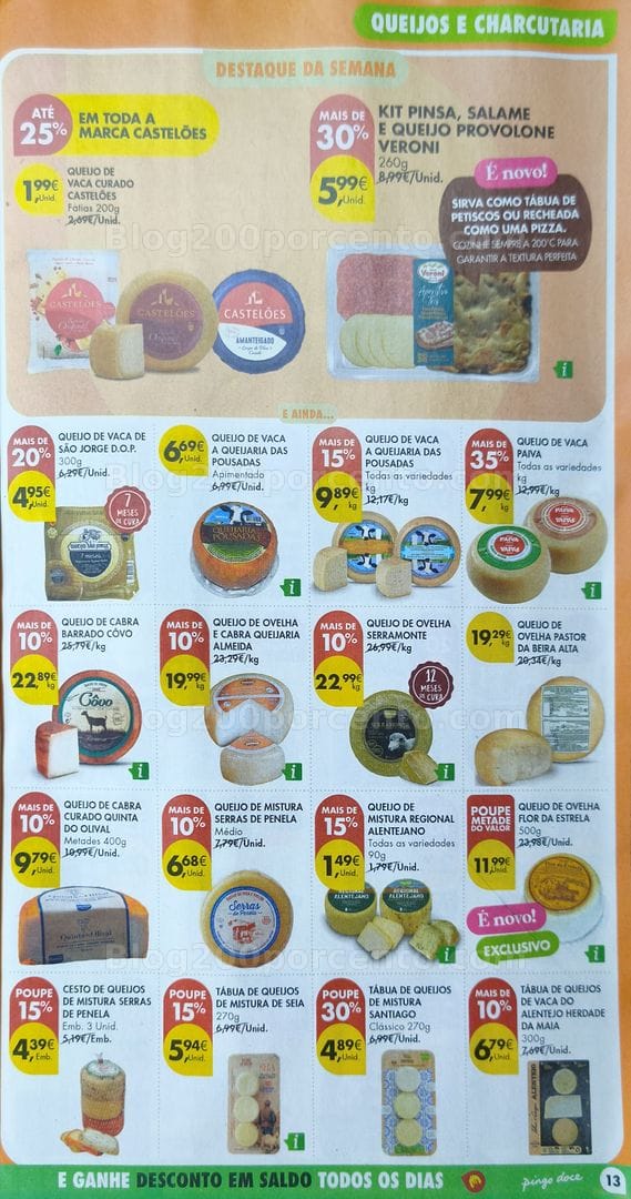 Antevisão Folheto PINGO DOCE Promoções de 7 a 13 julho