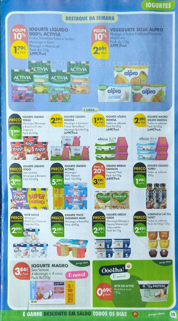 Antevisão Folheto PINGO DOCE Promoções de 7 a 13 julho
