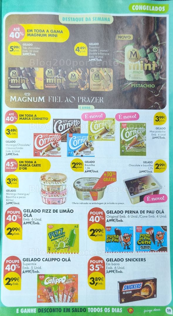 Antevisão Folheto PINGO DOCE Promoções de 7 a 13 julho