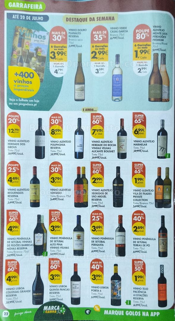 Antevisão Folheto PINGO DOCE Promoções de 7 a 13 julho