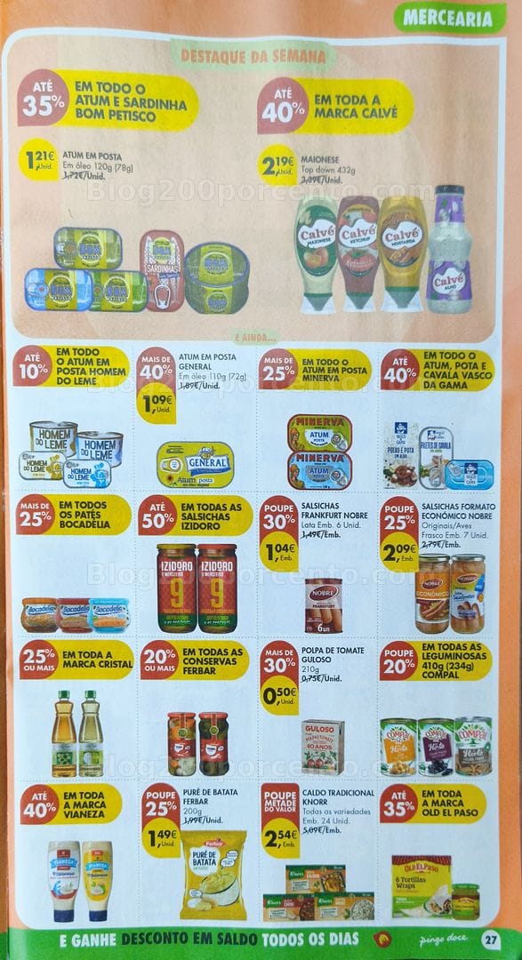 Antevisão Folheto PINGO DOCE Promoções de 7 a 13 julho
