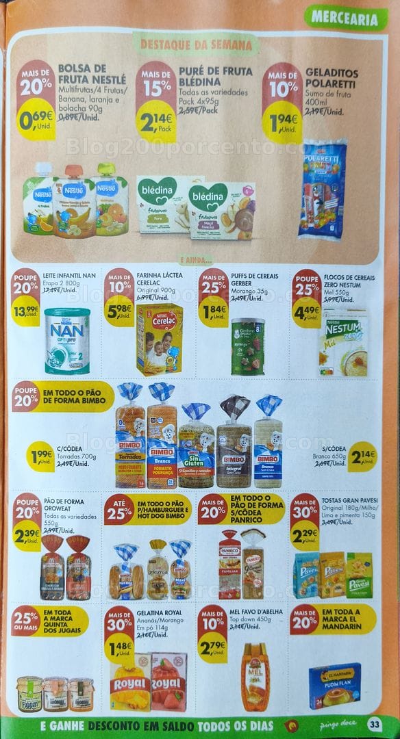 Antevisão Folheto PINGO DOCE Promoções de 7 a 13 julho