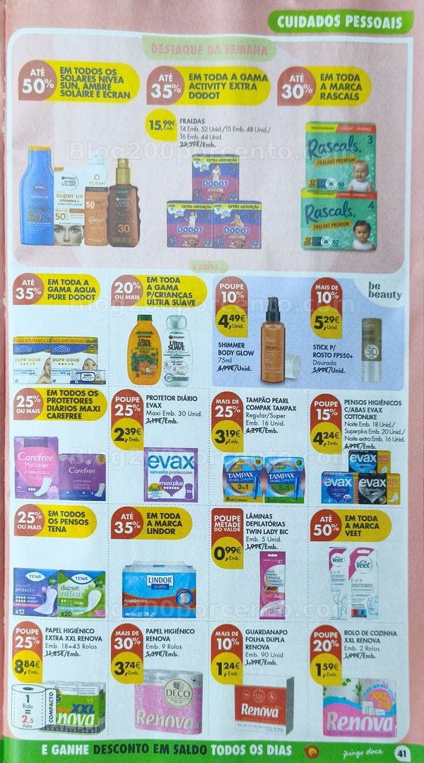 Antevisão Folheto PINGO DOCE Promoções de 7 a 13 julho
