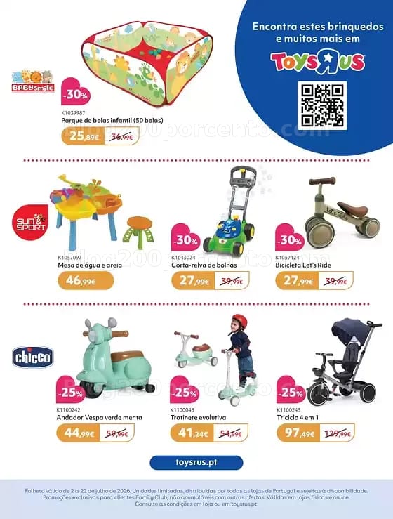 Antevisão Folheto PRÉNATAL Promoções de 2 a 22 julho