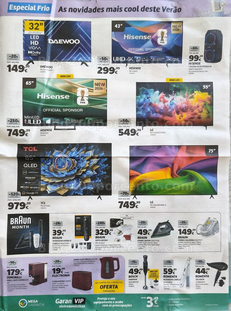 Antevisão Folheto RADIO POPULAR Promoções de 15 a 29 julho