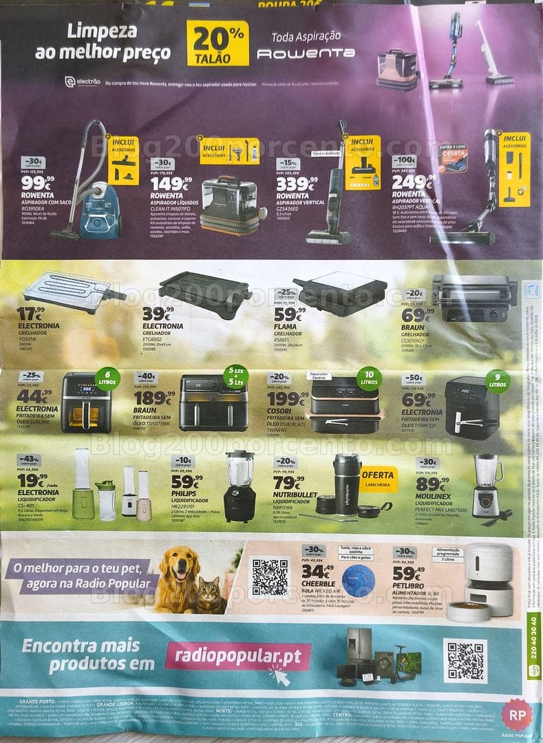 Antevisão Folheto RADIO POPULAR Promoções de 15 a 29 julho