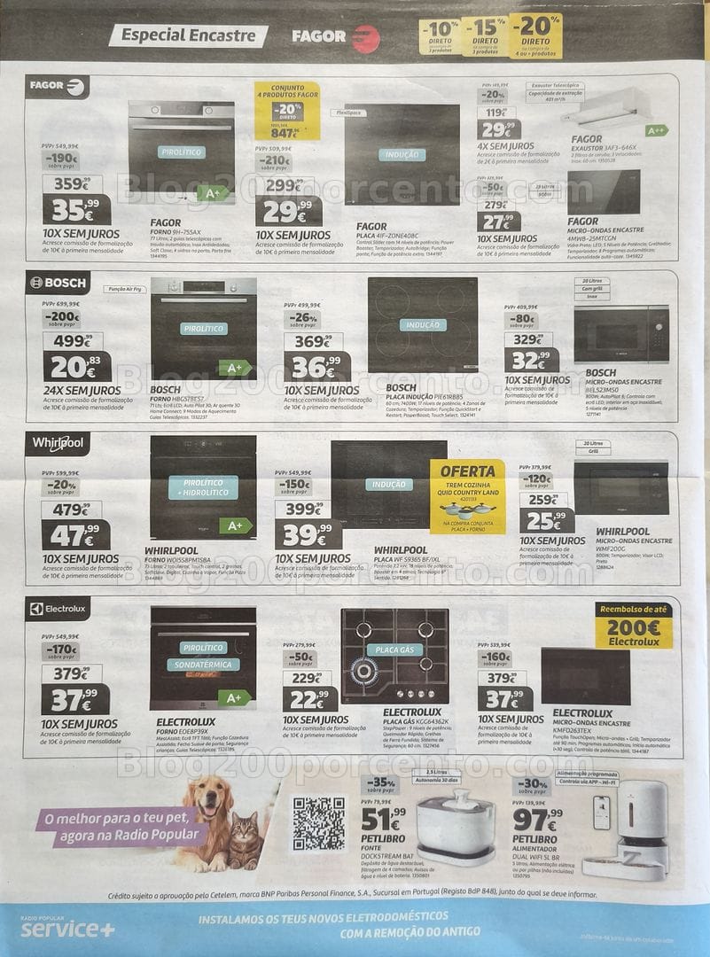 Antevisão Folheto RADIO POPULAR Promoções até 14 julho