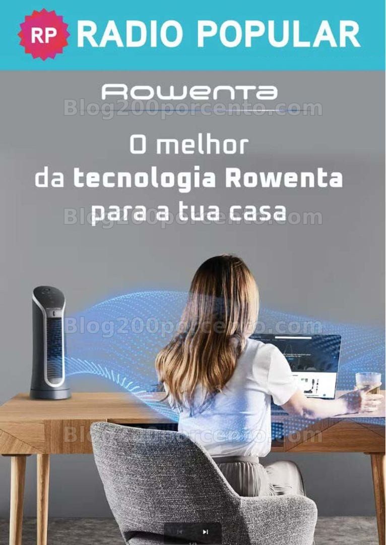 Antevisão Folheto RADIO POPULAR Especial Ventilação Promoções até 31 agosto