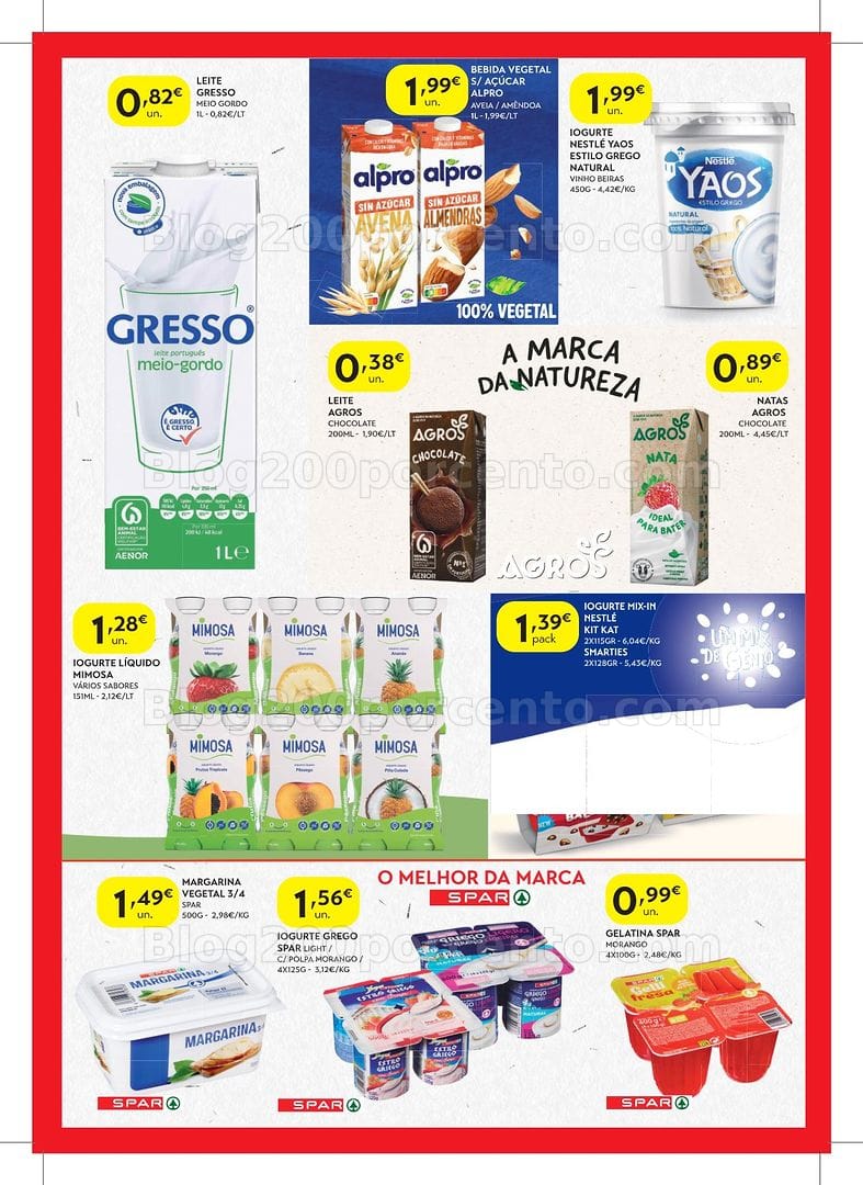Antevisão Folheto SPAR Promoções de 7 a 19 julho