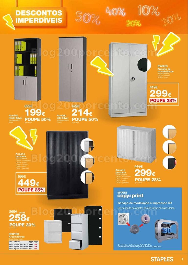 Antevisão Folheto STAPES Promoções de 9 a 30 julho