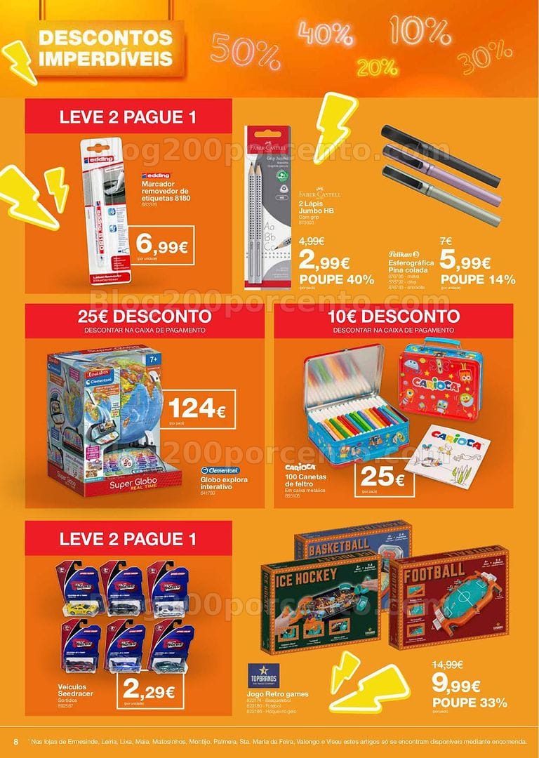 Antevisão Folheto STAPES Promoções de 9 a 30 julho
