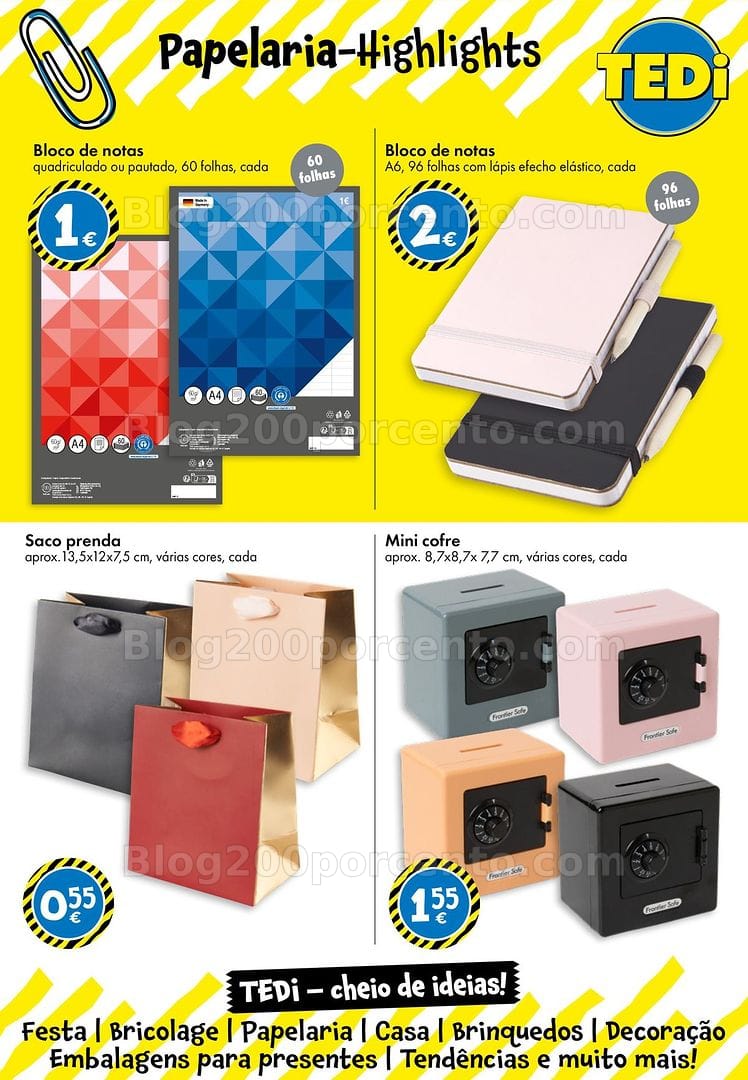 Antevisão Folheto TEDI Promoções de 31 julho a 7 agosto