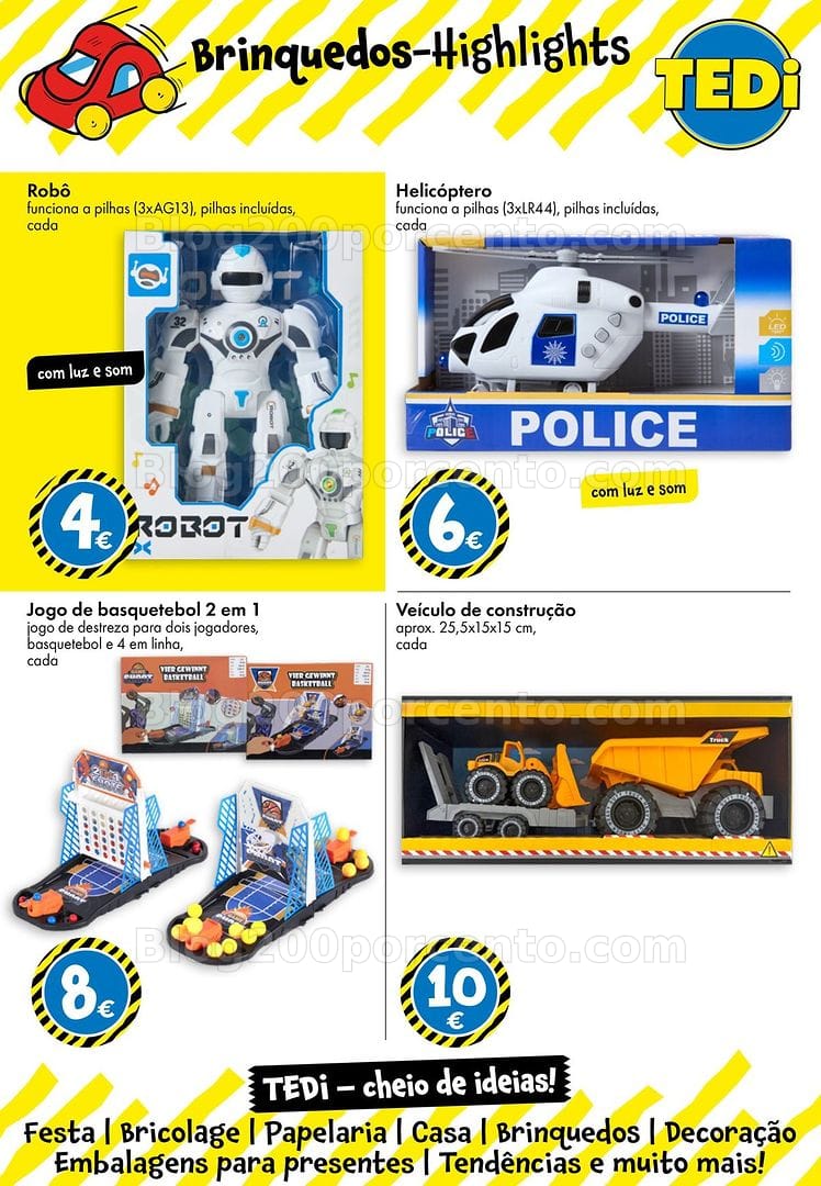 Antevisão Folheto TEDI Promoções de 31 julho a 7 agosto