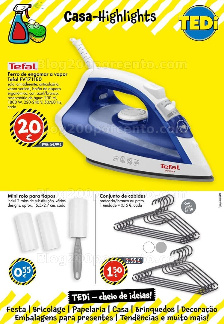 Antevisão Folheto TEDI Promoções de 31 julho a 7 agosto