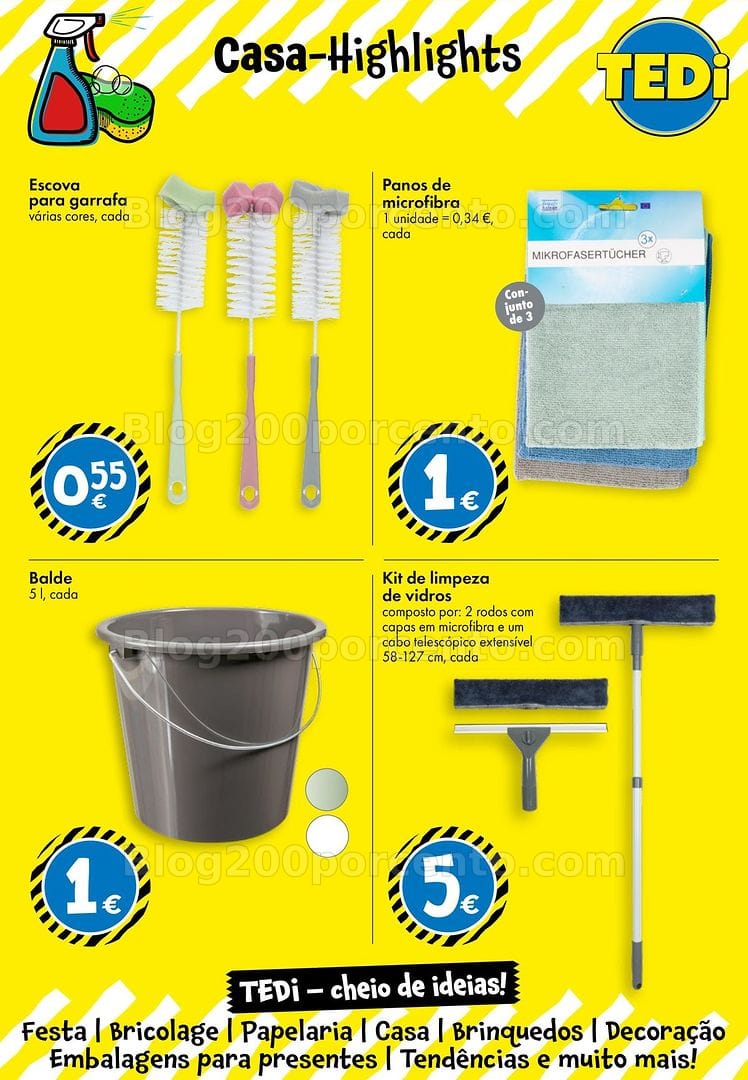 Antevisão Folheto TEDI Promoções de 31 julho a 7 agosto