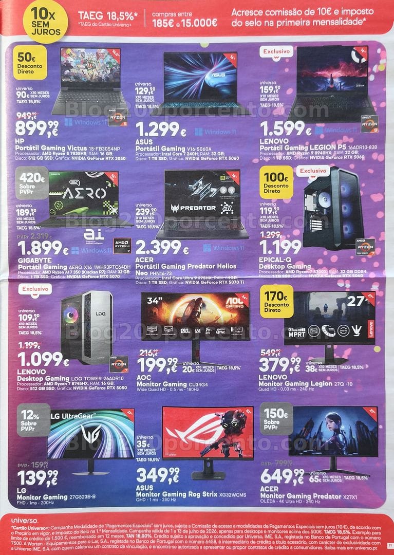 Antevisão Folheto WORTEN Promoções de 1 a 13 julho