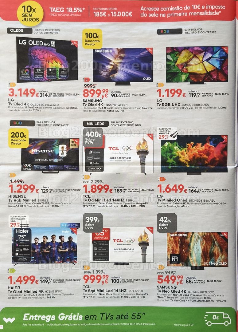 Antevisão Folheto WORTEN Promoções de 1 a 13 julho