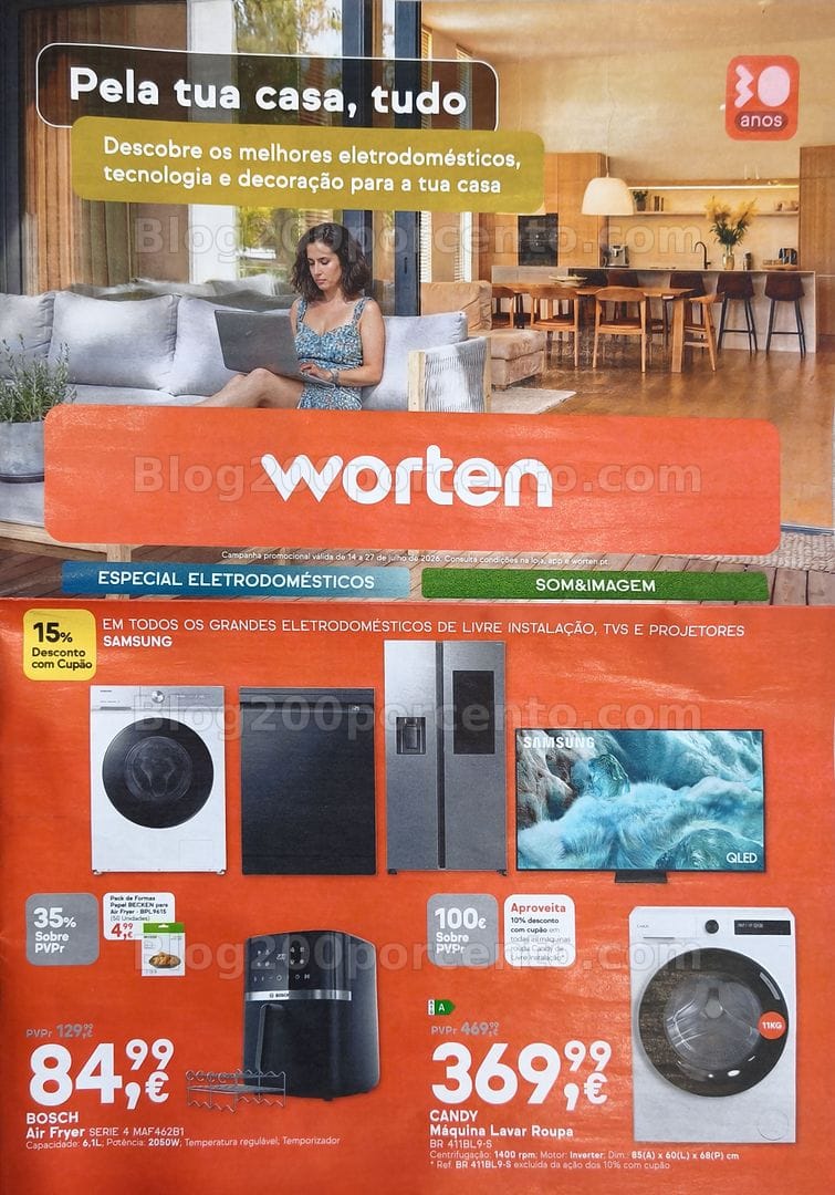 Antevisão Folheto WORTEN Promoções de 14 a 27 julho