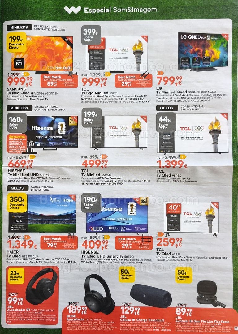 Antevisão Folheto WORTEN Promoções de 14 a 27 julho