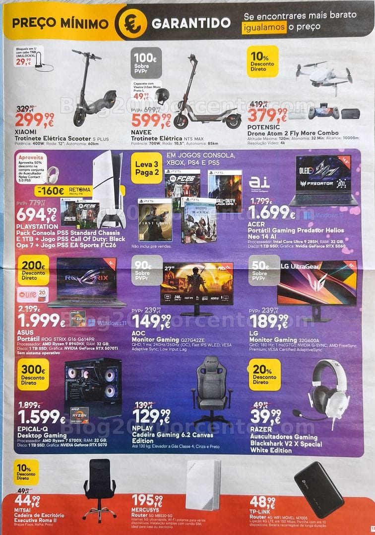 Antevisão Folheto WORTEN Promoções de 14 a 27 julho