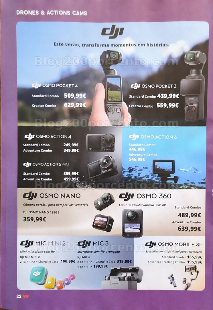 Antevisão Folheto WORTEN Especial Fotografia Promoções até 3 agosto