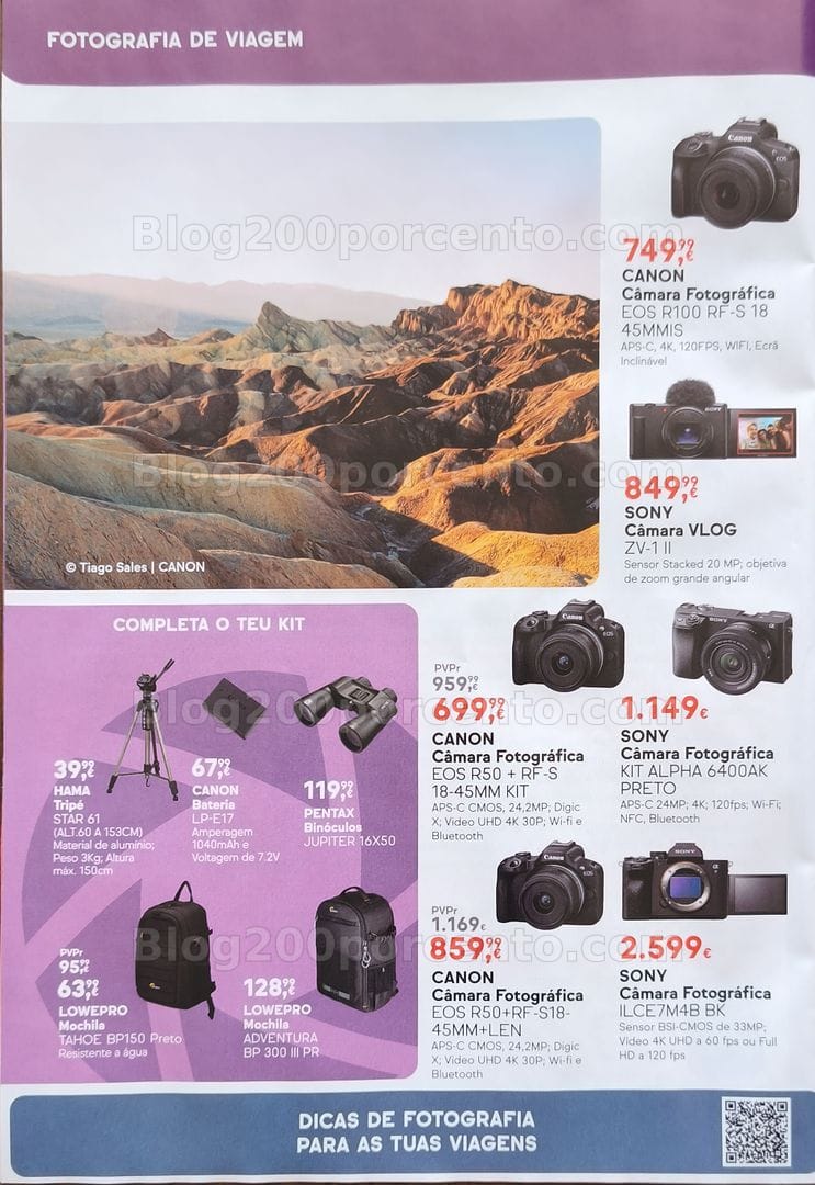 Antevisão Folheto WORTEN Especial Fotografia Promoções até 3 agosto