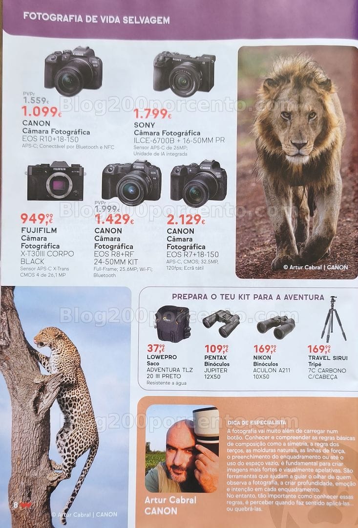 Antevisão Folheto WORTEN Especial Fotografia Promoções até 3 agosto