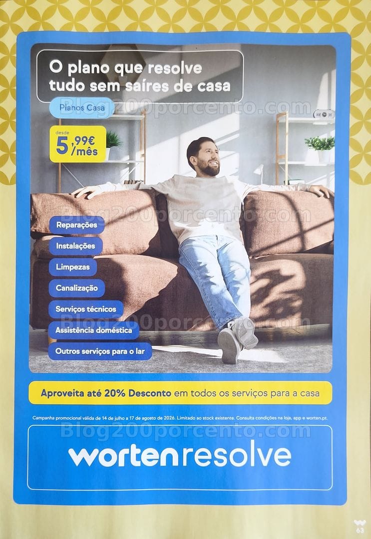 Antevisão Folheto WORTEN Especial Casa Promoções de 14 julho a 17 agosto