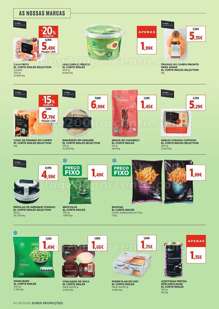 Antevisão Folheto EL CORTE INGLÉS Promoções de 4 a 17 setembro