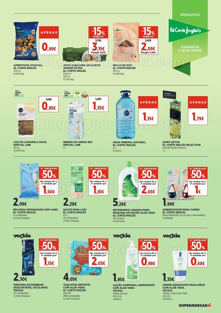 Antevisão Folheto EL CORTE INGLÉS Promoções de 4 a 17 setembro