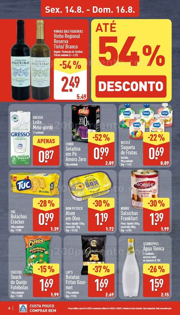 Antevisão Folheto ALDI Saldos Abertura Promoções de 14 a 21 agosto