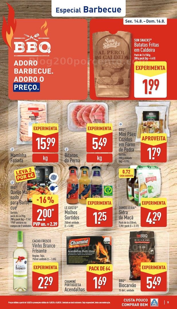Antevisão Folheto ALDI Saldos Abertura Promoções de 14 a 21 agosto