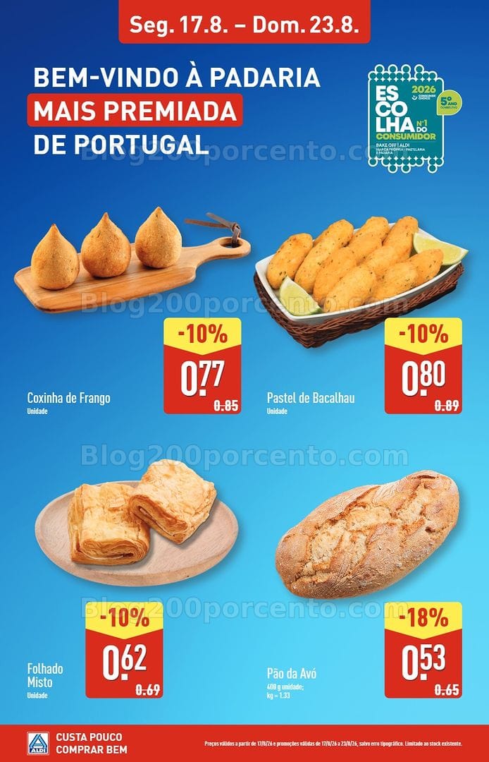 Antevisão Folheto ALDI Especial Aberturas - 17 a 23 agosto - Mangualde