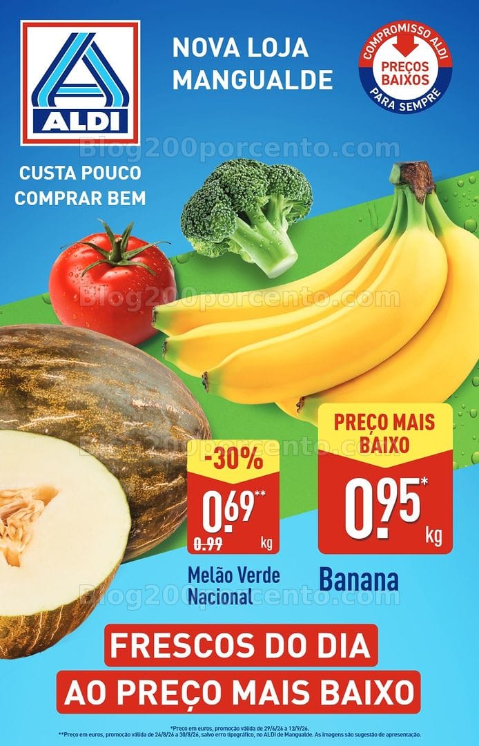 Antevisão Folheto ALDI Aberturas Mangualde Promoções Extra de 24 a 30 agosto