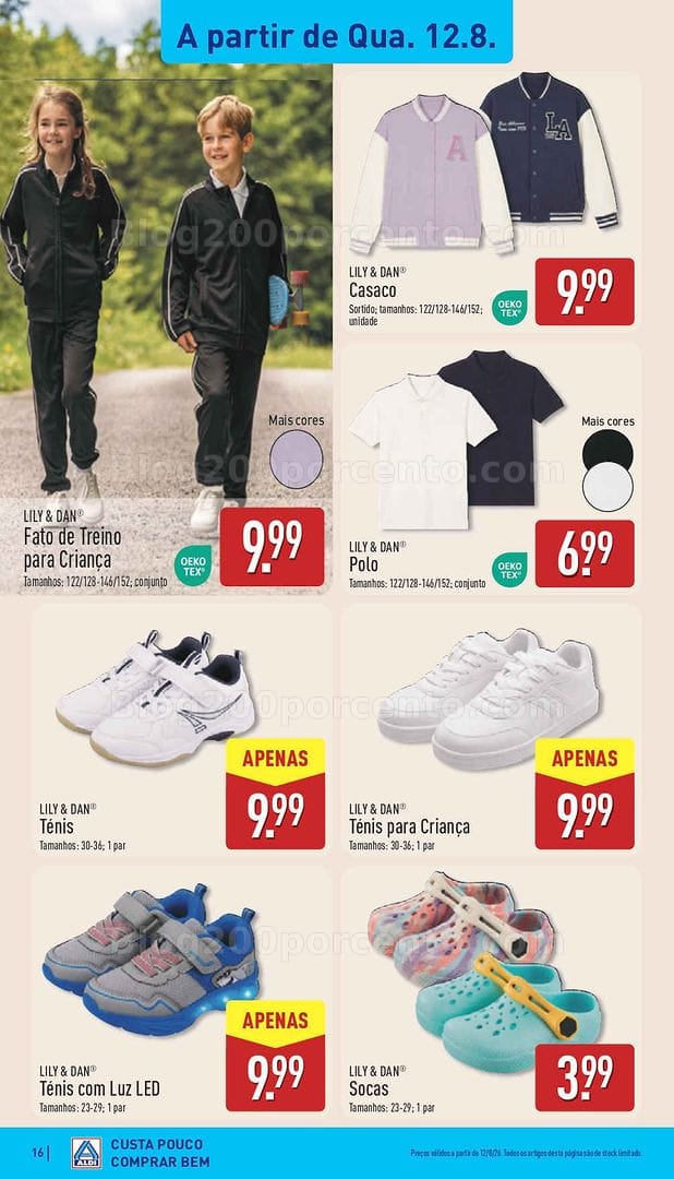 Antevisão Folheto ALDI Promoções de 10 a 16 agosto