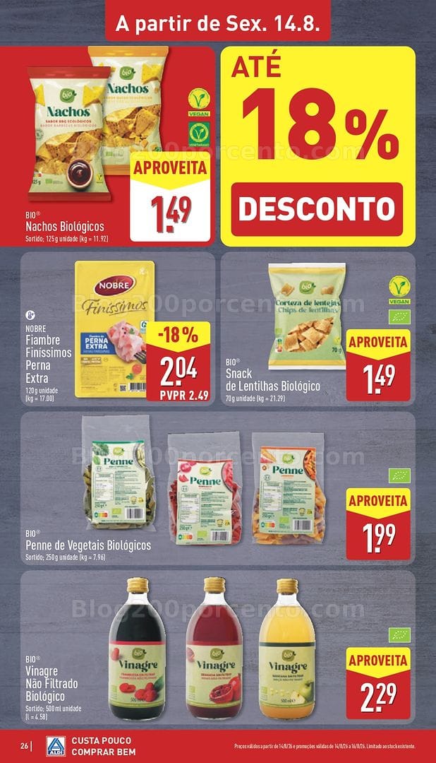 Antevisão Folheto ALDI Promoções de 10 a 16 agosto