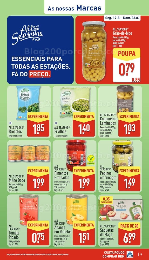 Antevisão Folheto ALDI Promoções de 17 a 23 agosto - Edição Digital