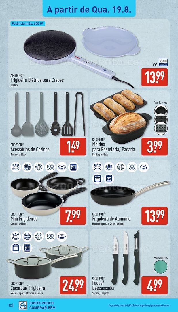 Antevisão Folheto ALDI Promoções de 17 a 23 agosto - Edição Digital