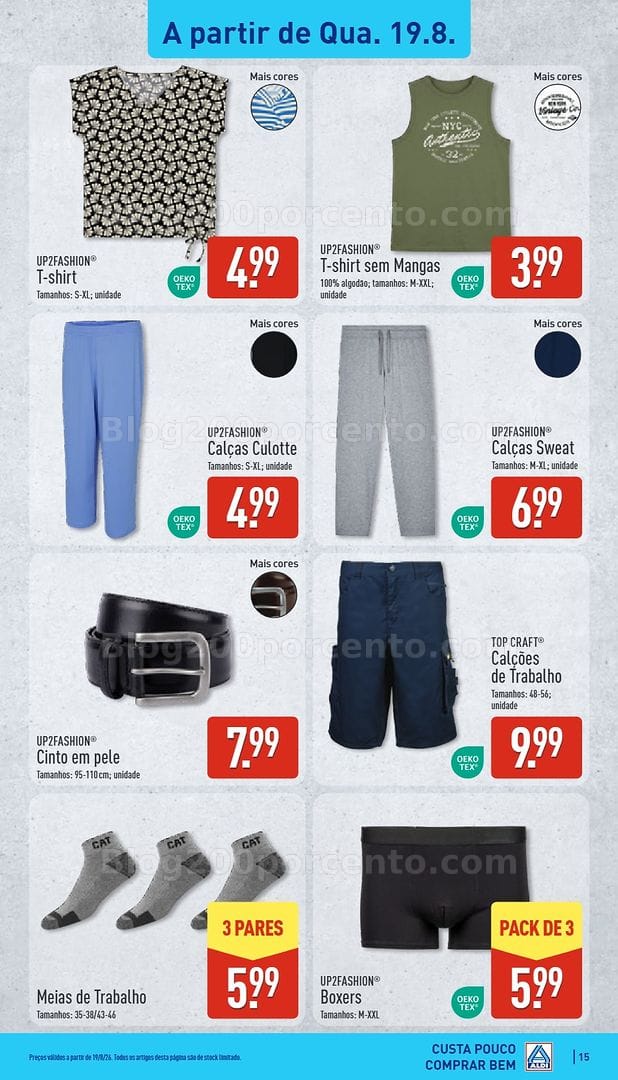 Antevisão Folheto ALDI Promoções de 17 a 23 agosto - Edição Digital