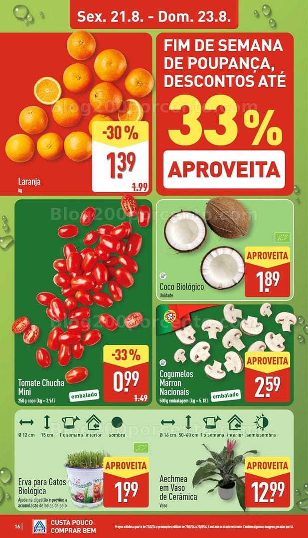 Antevisão Folheto ALDI Promoções de 17 a 23 agosto - Edição Digital