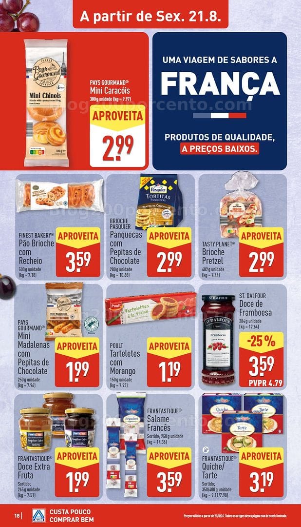 Antevisão Folheto ALDI Promoções de 17 a 23 agosto - Edição Digital