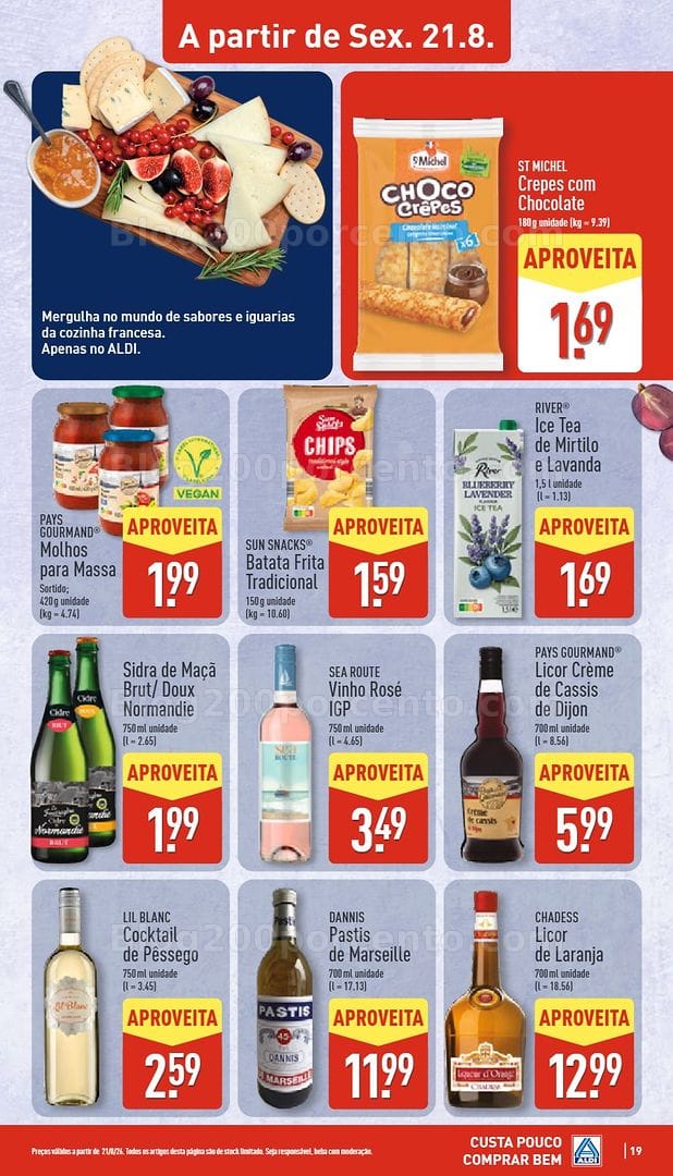 Antevisão Folheto ALDI Promoções de 17 a 23 agosto - Edição Digital