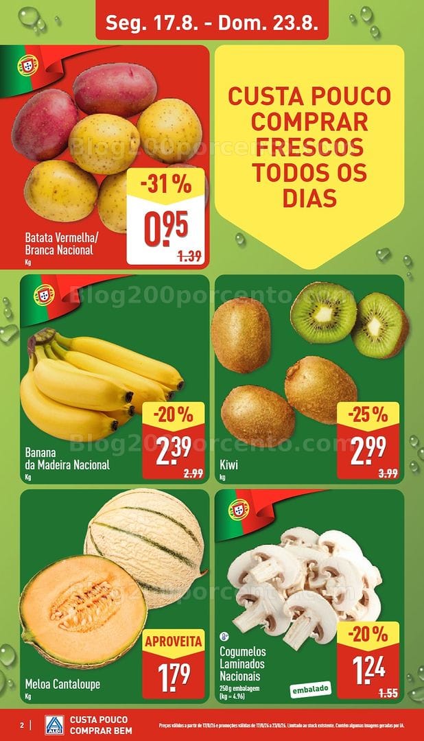 Antevisão Folheto ALDI Promoções de 17 a 23 agosto - Edição Digital