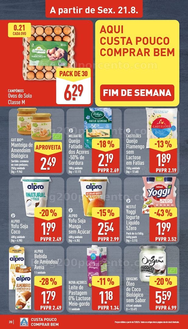 Antevisão Folheto ALDI Promoções de 17 a 23 agosto - Edição Digital