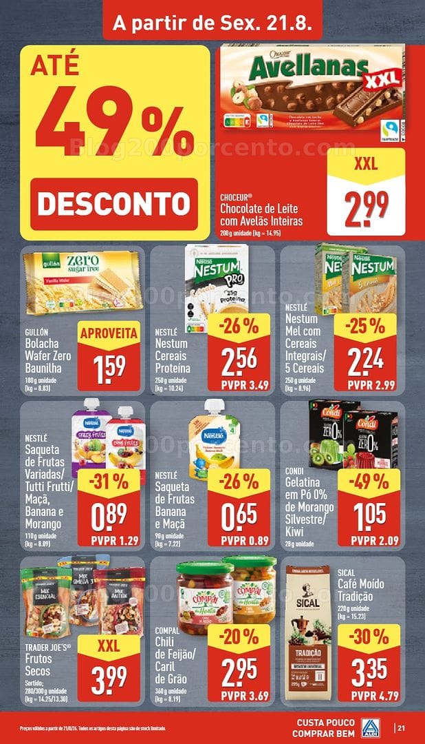 Antevisão Folheto ALDI Promoções de 17 a 23 agosto - Edição Digital